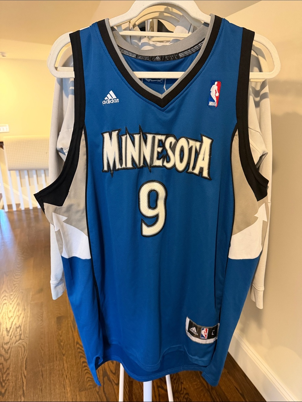 adidas Minnesota Timberwolves Ricky Rubio #9 Basketball Jersey